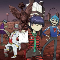 Обложка Gorillaz